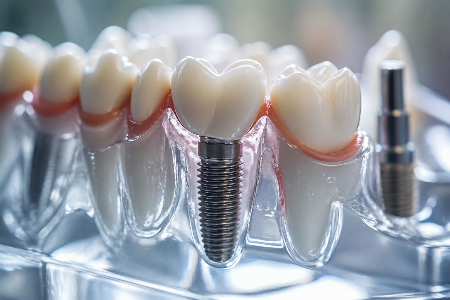Implanty zębowe Olkusz - implant stomatologiczny